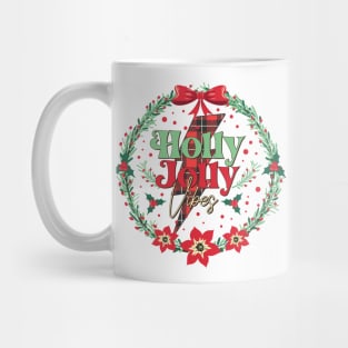 Holly and Jolly Vibes Mug